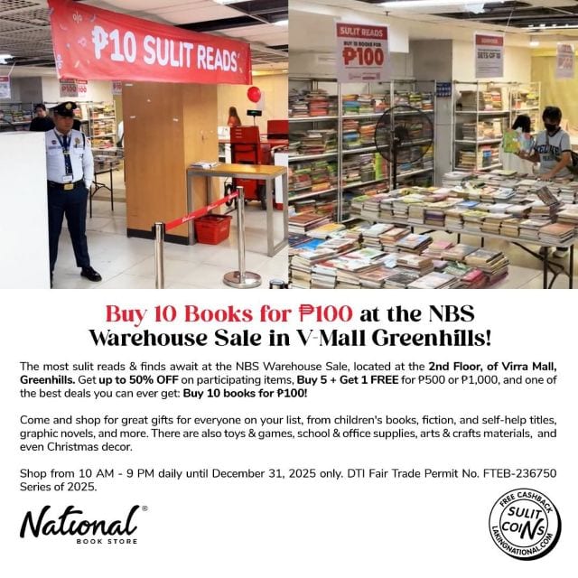 nbs warehouse sale